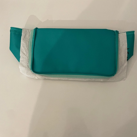 Trader Joe’s Mini Insulated Cooler Bag Teal - Picture 3 of 4